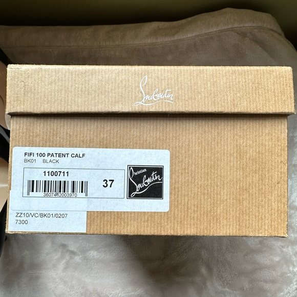 Christian Louboutin Fifi 100 Patent Calf - Picture 9 of 10